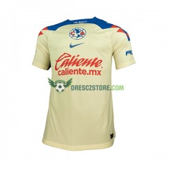 Club América Domácí Dres 2023-2024 Krátký rukáv Muže Fotbalové Dresy