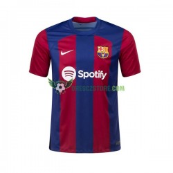 FC Barcelona Ousmane Dembele 7 Domácí Dres 2023-2024 Krátký rukáv Muže Fotbalové Dresy