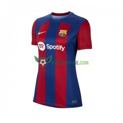 FC Barcelona Domácí Dres 2023-2024 Krátký rukáv Ženy Fotbalové Dresy