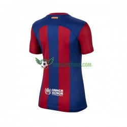 FC Barcelona Domácí Dres 2023-2024 Krátký rukáv Ženy Fotbalové Dresy