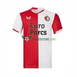 Feyenoord Rotterdam Domácí Dres 2023-2024 Krátký rukáv Muže Fotbalové Dresy
