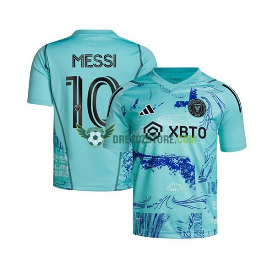 Inter Miami Lionel Messi 10 Special Domácí Dres 2023-2024 Krátký rukáv Muže Fotbalové Dresy