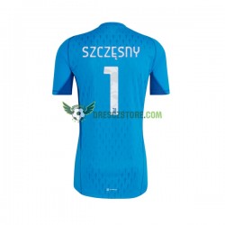 Juventus Wojciech Szczesny 1 Brankářské Domácí Dres 2023-2024 Krátký rukáv Muže Fotbalové Dresy