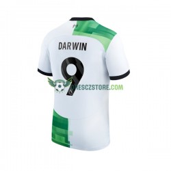 Liverpool Darwin Nunez 9 Venkovní Dres 2023-2024 Krátký rukáv Muže Fotbalové Dresy
