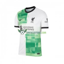 Liverpool M.Salah 11 Venkovní Dres 2023-2024 Krátký rukáv Děti Fotbalové Dresy