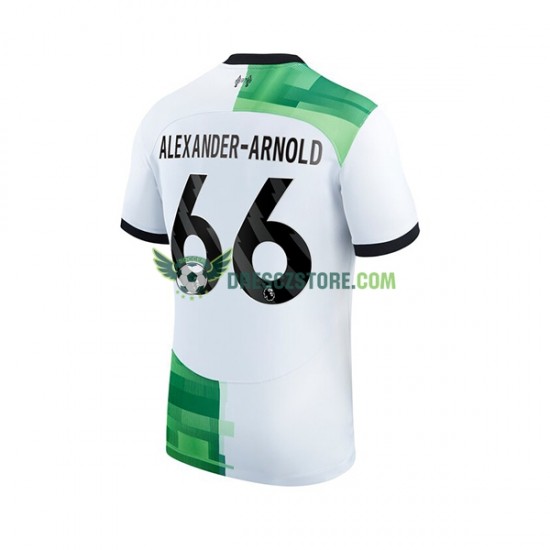 Liverpool Trent Alexander-Arnold 66 Venkovní Dres 2023-2024 Krátký rukáv Muže Fotbalové Dresy