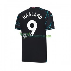 Manchester City Erling Haaland 9 Alternativní Dres 2023-2024 Krátký rukáv Muže Fotbalové Dresy