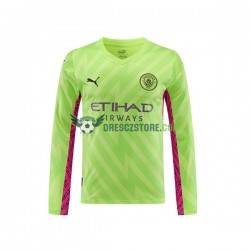 Manchester City Brankářské Alternativní Dres 2023-2024 Dlouhý rukáv Muže Fotbalové Dresy