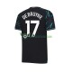 Manchester City Kevin De Bruyne 17 Alternativní Dres 2023-2024 Krátký rukáv Muže Fotbalové Dresy