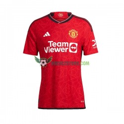 Manchester United Domácí Dres 2023-2024 Krátký rukáv Ženy Fotbalové Dresy