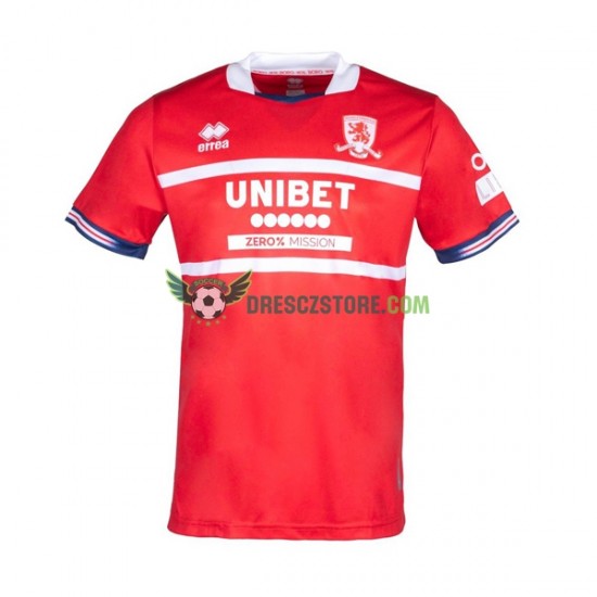 Middlesbrough Domácí Dres 2023-2024 Krátký rukáv Muže Fotbalové Dresy