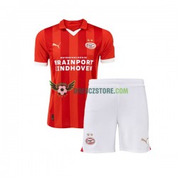 PSV Eindhoven Domácí Dres 2023-2024 Krátký rukáv Děti Fotbalové Dresy