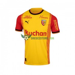 RC Lens Domácí Dres 2023-2024 Krátký rukáv Muže Fotbalové Dresy
