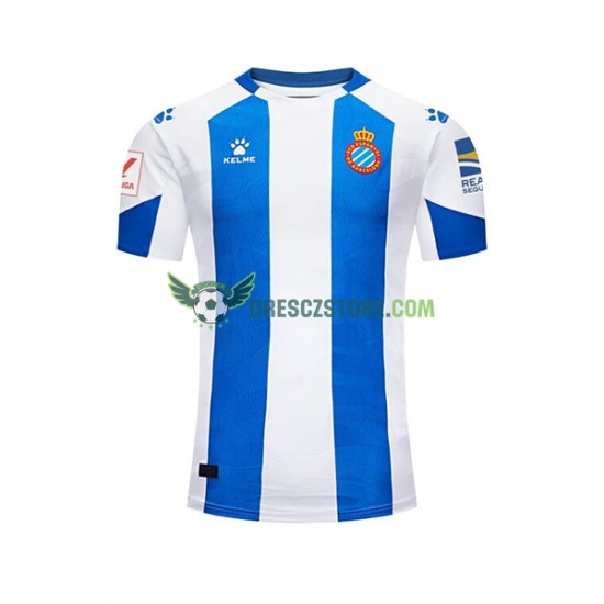 RCD Espanyol Domácí Dres 2023-2024 Krátký rukáv Muže Fotbalové Dresy