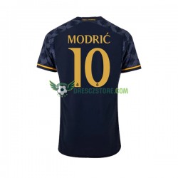 Real Madrid Modrić Luka 10 Venkovní Dres 2023-2024 Krátký rukáv Muže Fotbalové Dresy