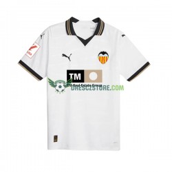 Valencia CF Domácí Dres 2023-2024 Krátký rukáv Muže Fotbalové Dresy