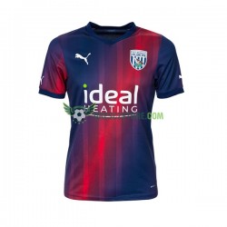 West Bromwich Albion Alternativní Dres 2023-2024 Krátký rukáv Muže Fotbalové Dresy