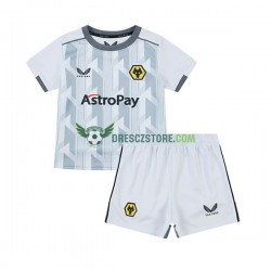Wolverhampton Wanderers Alternativní Dres 2023-2024 Krátký rukáv Děti Fotbalové Dresy