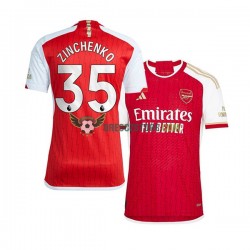 Arsenal Oleksandr Zinchenko 35 Domácí Dres 2023-2024 Krátký rukáv Muže Fotbalové Dresy