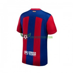 FC Barcelona Domácí Dres 2023-2024 Krátký rukáv Muže Fotbalové Dresy