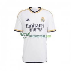 Real Madrid Federico Valverde 15 Domácí Dres 2023-2024 Krátký rukáv Děti Fotbalové Dresy