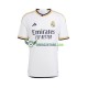 Real Madrid Federico Valverde 15 Domácí Dres 2023-2024 Krátký rukáv Děti Fotbalové Dresy