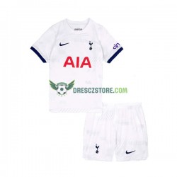 Tottenham Hotspur Domácí Dres 2023-2024 Krátký rukáv Děti Fotbalové Dresy