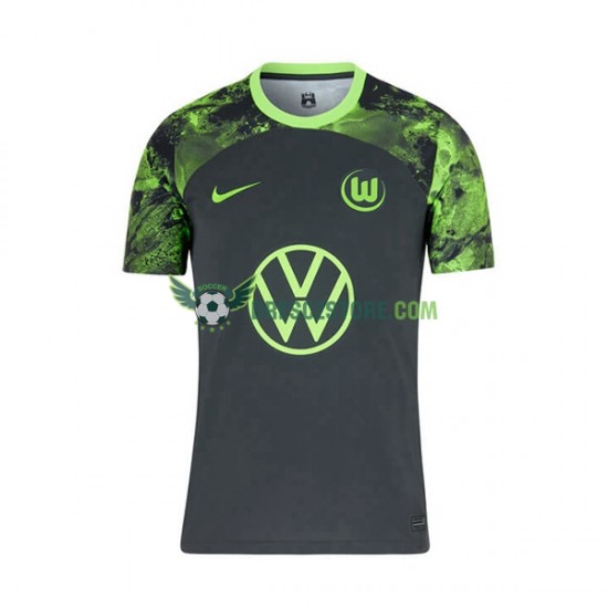 VfL Wolfsburg Venkovní Dres 2023-2024 Krátký rukáv Muže Fotbalové Dresy