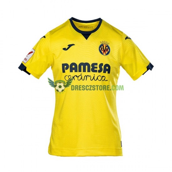 Villarreal CF Domácí Dres 2023-2024 Krátký rukáv Muže Fotbalové Dresy