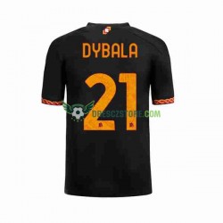 AS Řím Paulo Dybala 21 Alternativní Dres 2023-2024 Krátký rukáv Muže Fotbalové Dresy