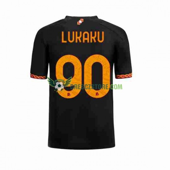 AS Řím Romelu Lukaku 90 Alternativní Dres 2023-2024 Krátký rukáv Muže Fotbalové Dresy