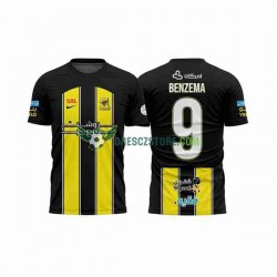 Al-Ittihad BENZEMA 9 Domácí Dres 2023-2024 Krátký rukáv Muže Fotbalové Dresy