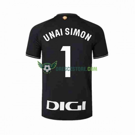 Athletic Bilbao UNAI SIMON 1 Brankářské Domácí Dres 2023-2024 Krátký rukáv Muže Fotbalové Dresy