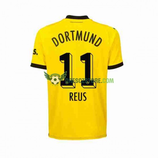 Borussia Dortmund Marco Reus 11 Domácí Dres 2023-2024 Krátký rukáv Muže Fotbalové Dresy