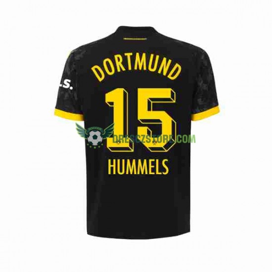 Borussia Dortmund Mats Hummels 15 Venkovní Dres 2023-2024 Krátký rukáv Muže Fotbalové Dresy