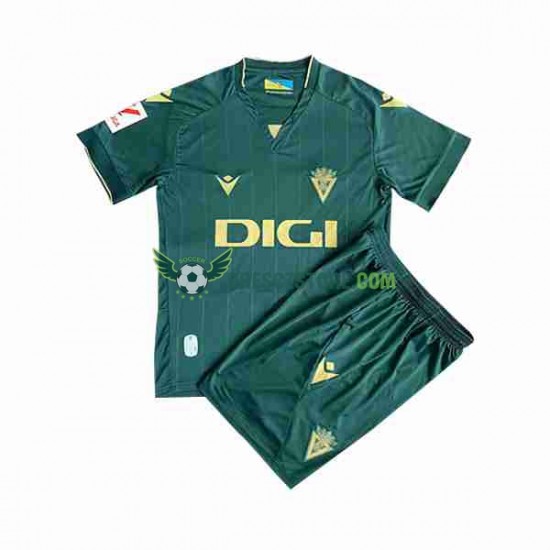 Cádiz CF Alternativní Dres 2023-2024 Krátký rukáv Děti Fotbalové Dresy