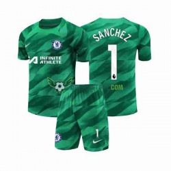 Chelsea Robert Sanchez 1 Brankářské Alternativní Dres 2023-2024 Krátký rukáv Děti Fotbalové Dresy