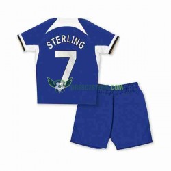 Chelsea Raheem Sterling 7 Domácí Dres 2023-2024 Krátký rukáv Děti Fotbalové Dresy