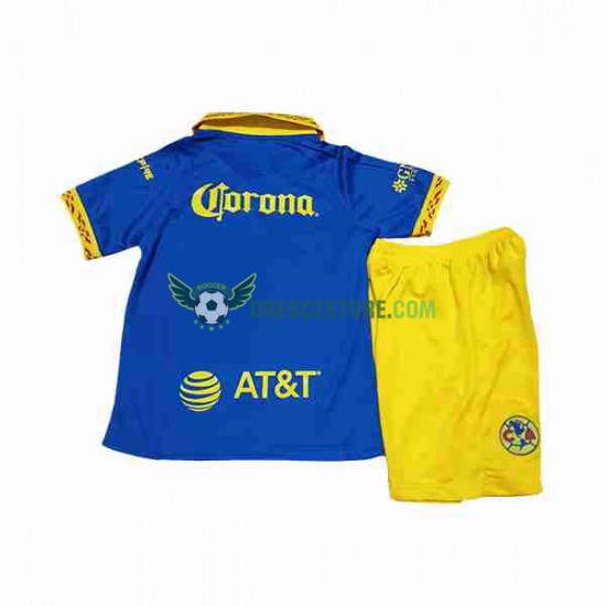Club América Venkovní Dres 2023-2024 Krátký rukáv Děti Fotbalové Dresy