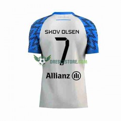Club Brugge Andreas Skov Olsen 7 Venkovní Dres 2023-2024 Krátký rukáv Muže Fotbalové Dresy