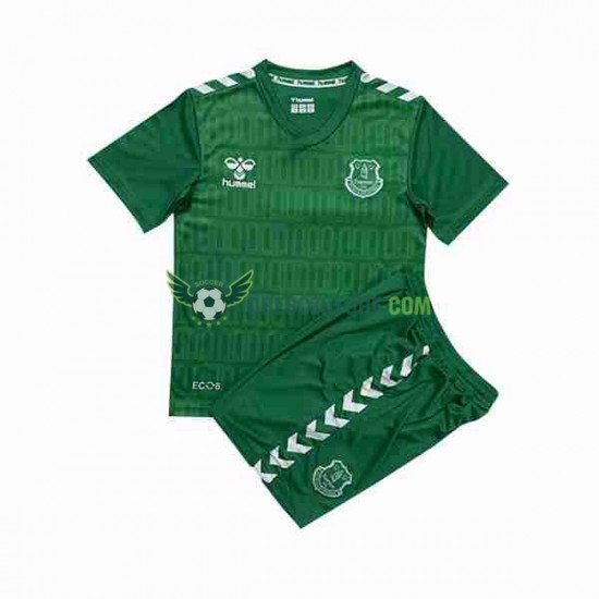 Everton Brankářské Domácí Dres 2023-2024 Krátký rukáv Děti Fotbalové Dresy