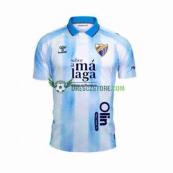 Málaga CF Domácí Dres 2023-2024 Krátký rukáv Muže Fotbalové Dresy