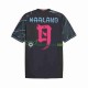 Manchester City Haaland 9 Special Printing Alternativní Dres 2023-2024 Krátký rukáv Muže Fotbalové Dresy