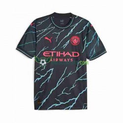 Manchester City Haaland 9 Special Printing Alternativní Dres 2023-2024 Krátký rukáv Muže Fotbalové Dresy