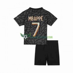 Paris Saint-Germain Mbappé Kylian 7 Alternativní Dres 2023-2024 Krátký rukáv Děti Fotbalové Dresy