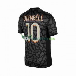Paris Saint-Germain O.Dembele 10 Alternativní Dres 2023-2024 Krátký rukáv Muže Fotbalové Dresy