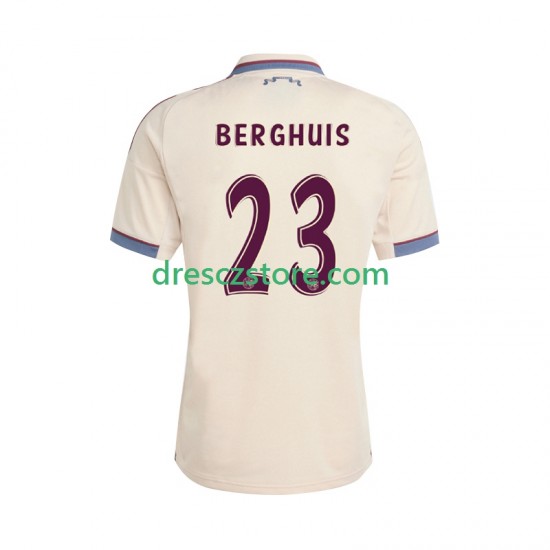 AFC Ajax Steven Berghuis 23 Alternativní Dres 2025-2026 Krátký rukáv Muže Fotbalové Dresy