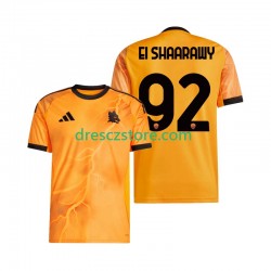 AS Řím Stephan El Shaarawy 92 Venkovní Dres 2025-2026 Krátký rukáv Muže Fotbalové Dresy