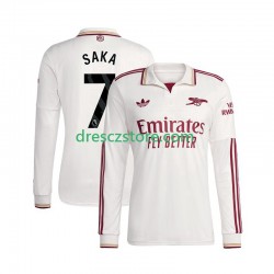 Arsenal Bukayo Saka 7 Alternativní Dres 2025-2026 Dlouhý rukáv Muže Fotbalové Dresy