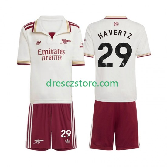 Arsenal Kai Havertz 29 Alternativní Dres 2025-2026 Krátký rukáv Děti Fotbalové Dresy